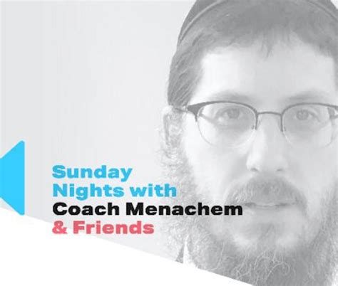 coach menachem live.